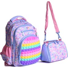 Ççs 51718 Okul Sırt ve Beslenme Çantası 2'li Set