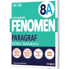 Fenomen Yayınları 8. Sınıf Matematik Türkçe Fen Bilimleri Paragraf -A 2024-2025