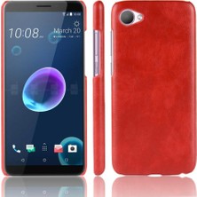 Colorful Shop Htc Desire 12 Için Retro Kılıf Retro Koruyucu Kapak Lychee Desen Anti (Yurt Dışından)