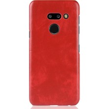 Colorful Shop Lg G8 Thinq Retro Anti Scratch Koruyucu Kapak Lychee Için Retro Kılıf (Yurt Dışından)