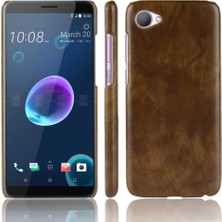 Colorful Shop Htc Desire 12 Için Retro Kılıf Retro Koruyucu Kapak Lychee Desen Anti (Yurt Dışından)