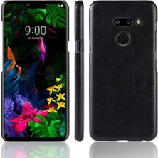 Colorful Shop Lg G8 Thinq Retro Anti Scratch Koruyucu Kapak Lychee Için Retro Kılıf (Yurt Dışından)