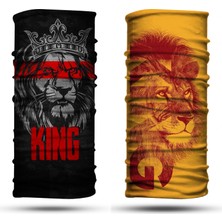 Dair Aksesuar 2'li Set Bandana Erkek Bandana Kadın Bandana Motosiklet Bandana Boyunluk Balaklava Outdoor Maske