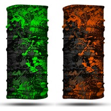 Dair Aksesuar 2'li Set Bandana Erkek Bandana Kadın Bandana Motosiklet Bandana Boyunluk Balaklava Outdoor Maske