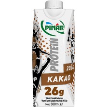 Pınar Kakaolu Protein Süt 500 ml x 12 Adet