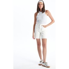 LC Waikiki Lcw Jeans Bermuda Fit Kadın Jean Şort