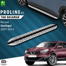 S-Dizayn Nissan Qashqai OEM Still Pro V1 Aluminyum Yan Basamak 173 Cm 2007-2014 A+ Kalite