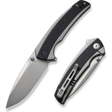 Civivi Teraxe G10 Black Silver Çakı