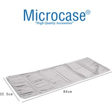 Microcase Katlanır Rüzgar ve Yağ Koruyucu Alüminyum Paravan Yağ Sıçrama Koruyucu Alüminyum Levha AL4509