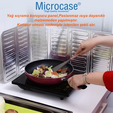 Microcase Katlanır Rüzgar ve Yağ Koruyucu Alüminyum Paravan Yağ Sıçrama Koruyucu Alüminyum Levha AL4509