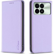 BDT Boutique Xiaomi Poco F6 Pro Çok Renkli Pu Deri Iş Manyetik Için Flip Case (Yurt Dışından)