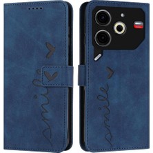 BDT Boutique Tecno Pova 6 Neo Aşk Cüzdan Için Flip Case Yan Toka Pu Deri Kart (Yurt Dışından)