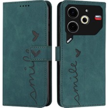 BDT Boutique Tecno Pova 6 Neo Aşk Cüzdan Için Flip Case Yan Toka Pu Deri Kart (Yurt Dışından)