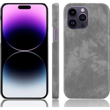 BDT Boutique IPhone 15 Için Retro Durumda Pro Max Uyumluluk Lychee Desen Koruyucu (Yurt Dışından)