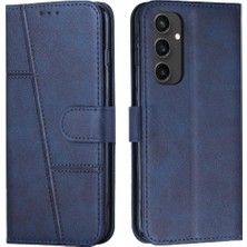 BDT Boutique Samsung Galaxy S24 Fe Kart Ekleme Kickstand Pu Deri Için Flip Case (Yurt Dışından)