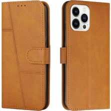 BDT Boutique IPhone 16 Için Flip Case Pro Max Kart Ekleme Pu Deri Kickstand Tam (Yurt Dışından)