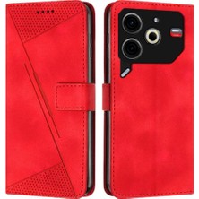 BDT Boutique Tecno Pova 6 Neo Kickstand Kart Ekleme Pu Deri Cüzdan Için Flip Case (Yurt Dışından)