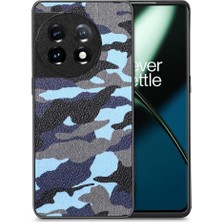 BDT Boutique Oneplus 11 Camo Tasarım Hafif Anti Damla Kablosuz Şarj Için Kılıf (Yurt Dışından)