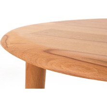 Faw Decor Naturel Masif Doğal Tekli, 2'li, 3'lü Zigon Sehpa Set, Modern Masif Yan Sehpa