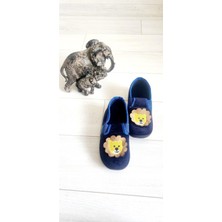 Akınalbella Aslan Figürlü Yumuşak Kışlık Ev Pandufu