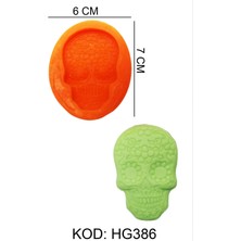 Gıda Silikon Kalıbı Kurukafa