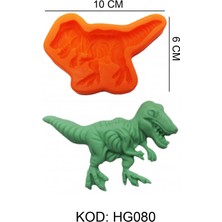 Trex Figürlü Gıda Silikon Kalıbı