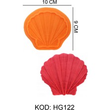 Hayvan Figürlü Gıda Silikon Kalıbı Istiridye