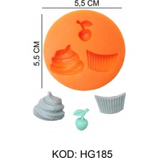 Gıda Silikon Kalıbı Cupcake