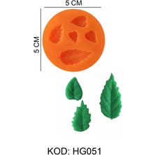 Doğa Figürlü Gıda Silikon Kalıbı