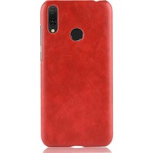 Retro Kılıf Için Huawei Huawei 2019 Lychee Desen Anti Scratch Retro Koruyucu (Yurt Dışından)