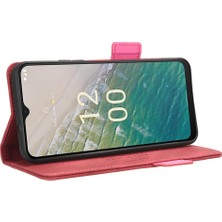 Gx Shop Nokia C32 Deri Folio Flip Case Için Kılıf Tam Koruma Koruyucu (Yurt Dışından)