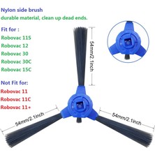 Vuebul Yedek Kit Uyumlu Robovac 11S Robovac 30 Aksesuarları, Vakum Filtreleri, Yan Fırçalar, Döner Fırça, 28'li Paket (Yurt Dışından)