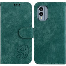 Gx Shop Nokia X30 Için Kılıf Tutucu Kapak Kart Cep Flip Folio Cüzdan Kılıf Sevimli (Yurt Dışından)