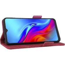 Gx Shop Kart ile Tcl 20E/20Y Deri Folio Flip Case Kart Ekleme Için Kılıf (Yurt Dışından)