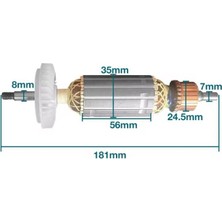 Bosch Gws 17-125 Uyumlu Endüv/kollektör