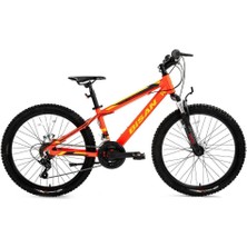 Bisan Kdx 2900 V 24 32 Çocuk Bisikleti Neon Turuncu Sarı Siyah