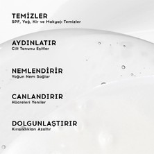 Cream Co. Temizleyici Canlandırıcı Aydınlatıcı Nemlendirici Işıltı Bakım Seti