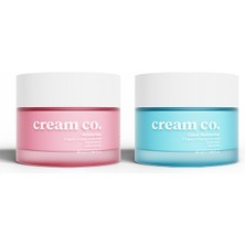 Cream Co. Cilt Tonu Eşitleyici Aydınlatıcı Yatıştırıcı Onarıcı Su Bazlı Nemlendirici Yüz Kremi Ikili