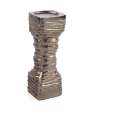 Mikasa Moor Gümüş Sütun Mumluk 11 x 31 cm