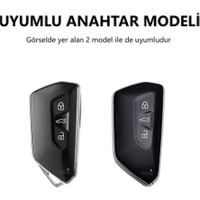 Alazpay Volkswagen Golf Passat Arteon Tiguan Caddy Tpu Anahtar Kılıfı (Sustasız)