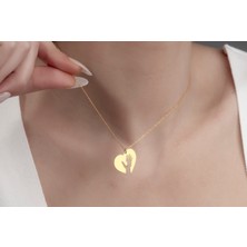 Decovienotr Anne Çocuk Elleri Kalpli Gümüş KOLYE,925 Ayar Gümüş Kolye,gümüş,rose Gold,altın Kaplama Kolye
