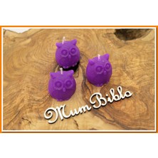 Mum Biblo Mum Baykuş Mor