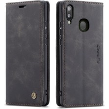 Bdt Shop Samsung Galaxy A20 Için Flip CASE/A30/M10S Flip Folio Kitap Vintage Pu Kılıf (Yurt Dışından)