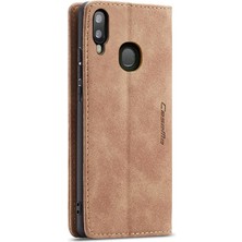 Bdt Shop Samsung Galaxy A20 Için Flip CASE/A30/M10S Flip Folio Kitap Vintage Pu Kılıf (Yurt Dışından)