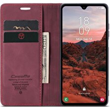 Bdt Shop Samsung Galaxy A05S Için Flip Case Manyetik Kapatma Darbeye Vintage Pu (Yurt Dışından)