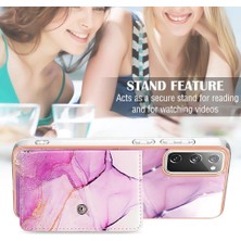 Bdt Shop Samsung Galaxy S20 Fe 5g/4g Ince Cüzdan Yumuşak Tpu Tampon Mermer (Yurt Dışından)