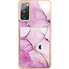 Bdt Shop Samsung Galaxy S20 Fe 5g/4g Ince Cüzdan Yumuşak Tpu Tampon Mermer (Yurt Dışından)