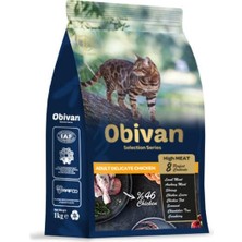 Obivan Low Grain Tavuk Etli Kedi Maması 1 kg