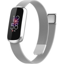 Markacase Fitbit Luxe Milanese Metal Manyetik Saat Kordonu
