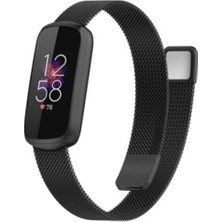 Markacase Fitbit Luxe Milanese Metal Manyetik Saat Kordonu